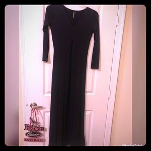 Navy Long Maxi Dress